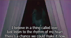 grxwingstrong:  I believe in a thing called love- The Darkness 