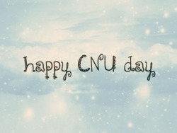 heenies:  Happy CNU day  
