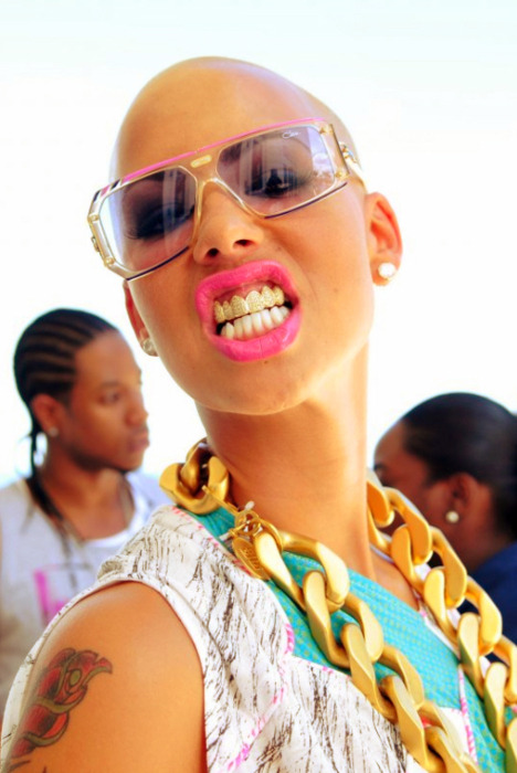 jezzi-rights:  Amber on the trill $hit 