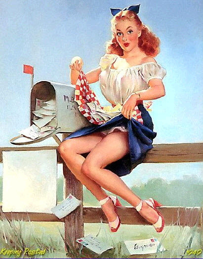 lieselida:  Gil Elvgren’s pin up girls 
