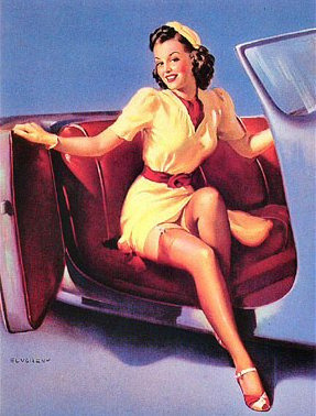 lieselida:  Gil Elvgren’s pin up girls 