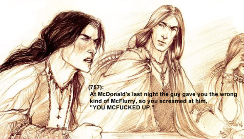 awildellethappears: jamespricearts: awildellethappears: jamespricearts: textsfromarda: (757): At McD