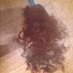 Cut 3 people&rsquo;s hair. (Taken with Instagram)