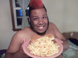 thejungleofmufasa:  After we took the pics we had dinner……Sloppy joes, and fries…I made them soo good!!