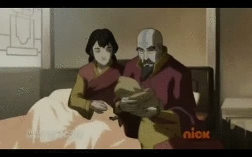 itsthebluespirit:  The love Tenzin has for his family &lt;3 my first gifs! :D  Look at my family