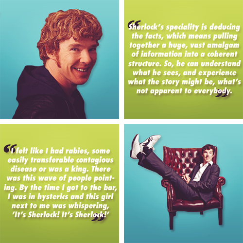 gryffindorandproud: Benedict Cumberbatch Alphabet → I is for Intelligence