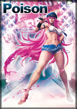 Poison from Final Fight and Street Fighter x Tekken.Made me go