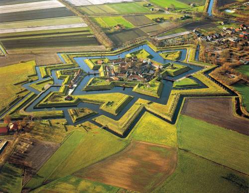 allthingsworthsharing: Fort Bourtange, Groningen, Netherlands. Built during the Eight Year War (1568