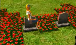 simsgonewrong:  well she’s shitting on her ex boyfriend’s grave  me