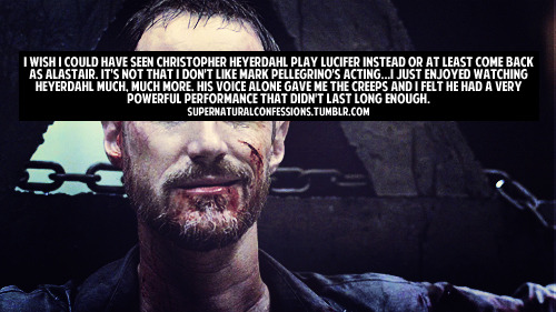 Supernatural Confessions