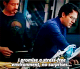 tomhiddles:  Funniest moments of Avengers. 