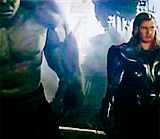 tomhiddles:  Funniest moments of Avengers. 
