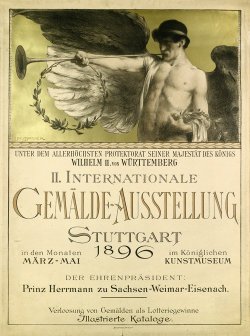 Poster for the 2nd International Painting