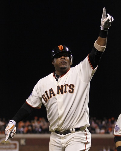 My dad thinks Juan Uribe looks like him. Giants-era Uribe only, of course.