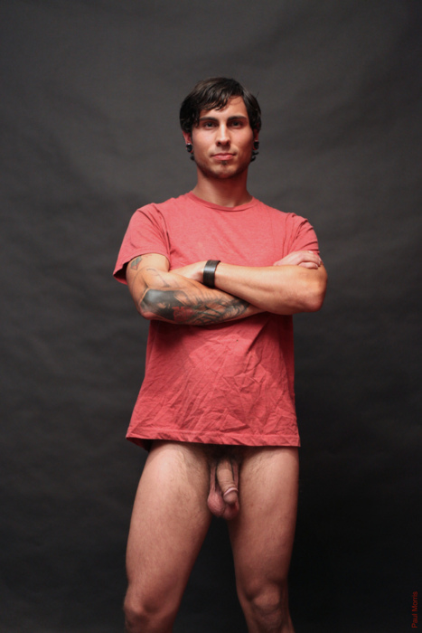 cnbseen:In a pink shirt.