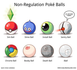 anunturi-daniela:  Non-Regulation Poké Balls