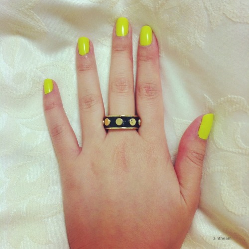 Gorman &lsquo;Lime&rsquo; nail polish. Please. I know it&rsquo;s really acid yellow.I also bought a 