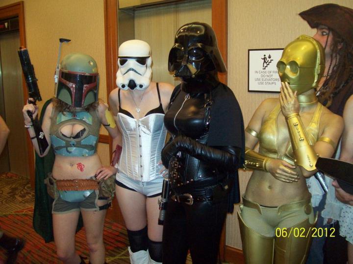 fuckyeahgeekgirls:  starwarsgonewild:  I’m the Sextrooper. :) It wasn’t just
