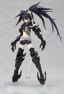 thirdimpactblog:  Insane Black Rock Shooter Figma available with BD/DVD BRS Box Set.  Pre-order the box set now!