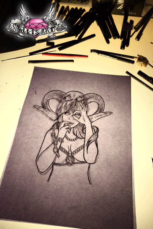 ollieheart:  i just feel a bit satanic after that… ahah  Very cool,