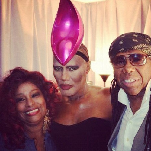 daveboogie:These 3 legends all performed tonight & they made me very very happy. Chaka, Grace 