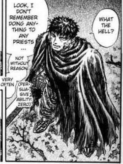 tehthirdbrony:  C’mon Guts get your speech level up. 