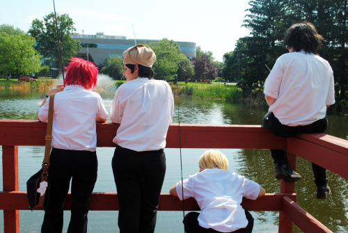 extremelele:  Tsuritama Cosplay @ AnimeNext 2012 Akira - Extremelele.tumblr.comHaru - Fumeister.tumblr.comYuki - LostDonut.tumblr.comNatsuki - luci-taichou.tumblr.comPhotographers - twigs-brah.tumblr.com & penguinmisha.tumblr.comI love my friends