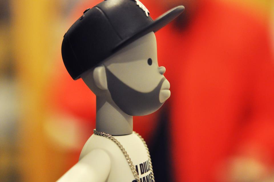 magnolius:   J Dilla Toy by Sintex unfortunately we’re not sure what the story
