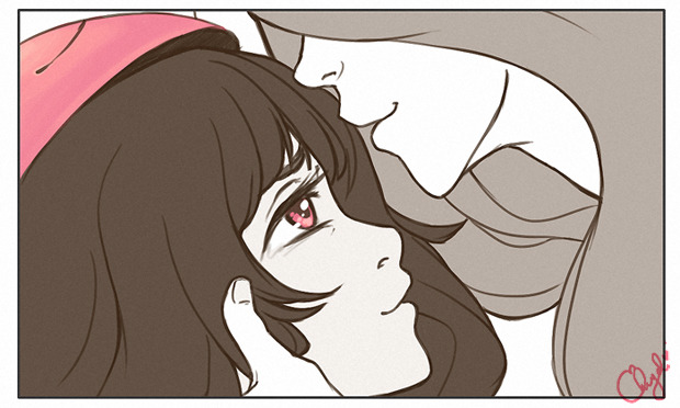 ehryel:  In revealing the truth behind her maskShe learned to trust again  