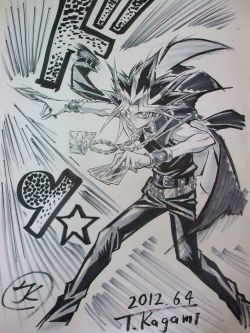 Nerdgasmz:  Takahiro Kagami Drew This For Yugi’s Birthday No, Correction- Takahiro