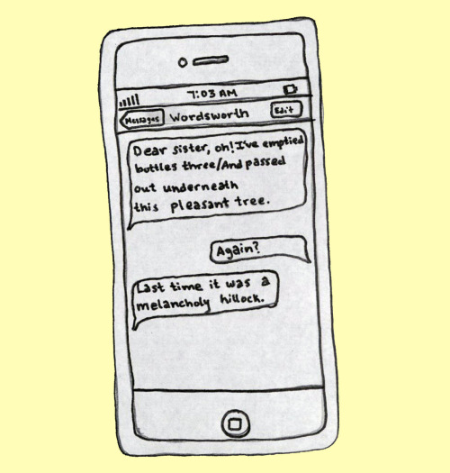 theparisreview:Drunk texts from famous authors.