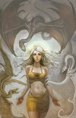 nayrael:  Mother Of Dragons by ~hungerartist 