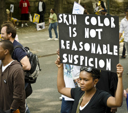 erosum:  Silent march to protest NYPD racial profiling (via flickr) 