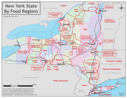 arlia11:  New York State by Food Region.  THIS IS SO TRUE.  POP FOREVER.