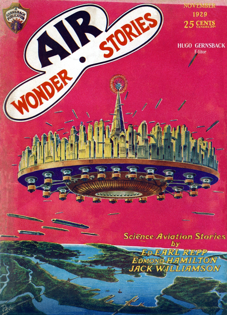 Roger Wilco S World Of Time And Space Souvenirs Air Wonder Stories Vintage Sci Fi Like Magazin