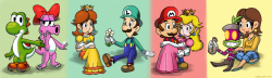 plumberandprincess:  Mario Couples by *TrishaKat