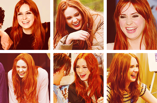 jeffswinger-blog: Karen Gillan laugh appreciation