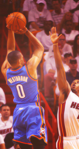 benchwarmerblues:  NBA Finals 2012 Game 3     Thunder     85-91     Heat 