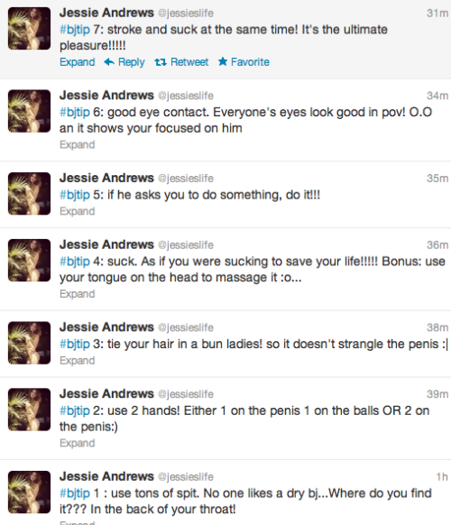 jessieandrews:bjtips