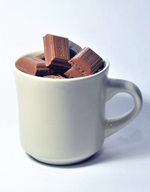 Dori the Giant &#8212; REAL hot chocolate.