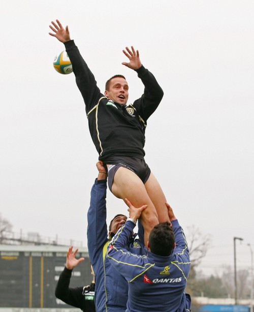 sportsmennaked:  Jake King Gets A Wedgie….. Sportsmen ;-)