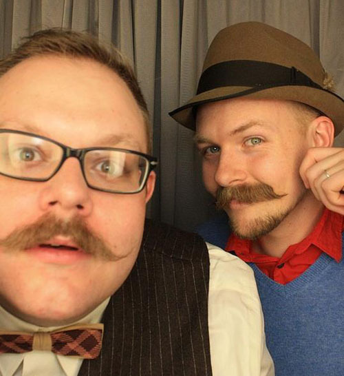 chubstr:  Look at those majestic mustaches. They belong to the proprietors of Man’s Face Stuff, a Portland, Oregon company that makes hand crafted, great smelling mustache wax and beard balm.  Find out why you should use their face stuff to manage your