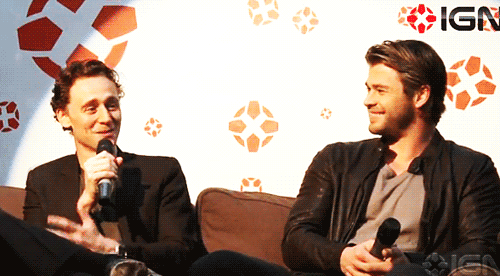 fyeahhiddlesworth:  We’re both about the same age, and I think uhm.. every boy
