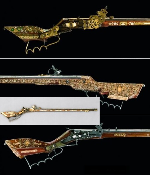 Polish Wheelock MusketImagine the time and craftsmanship put into to building this musket.  Imagine 