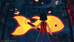 astter:  qinni:  I wanted to make a set of gifs of my film for tumblr~ The film took