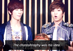 iamtimmyread:   Kiseop’s world of good ideas.  what a cutie!!^^ 
