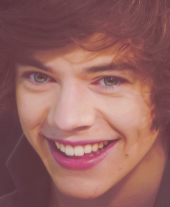  A photo set of Harry Styles’ face close up : You. Are. Welcome. 