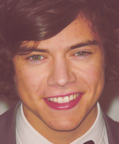  A photo set of Harry Styles’ face close up : You. Are. Welcome. 