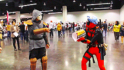 screams-flails-dies-etc:  cuddlypoops:  [x] Deadpool and Avatar in Deadpool vs AM2 2012 (video