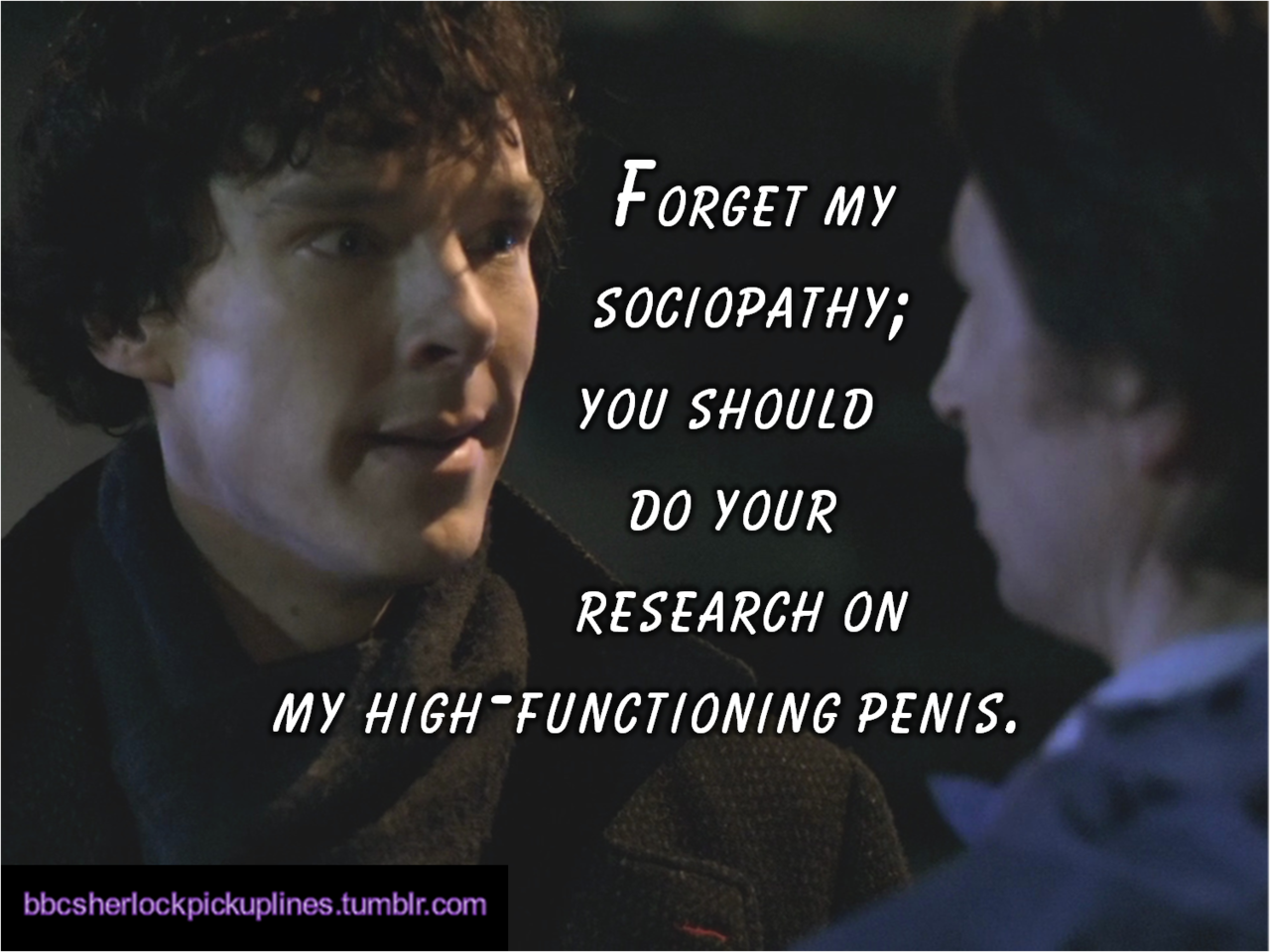 &ldquo;Forget my sociopathy; you should do your research on my high-functioning